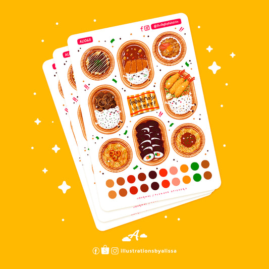 Konbini Sticker Sheet for Planners and Journals