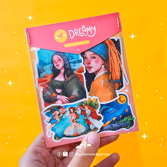 Dreamy Glitter Sticker Pack